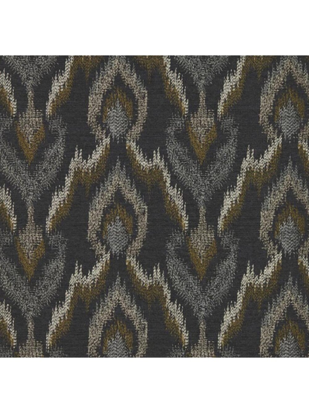 New Clarke & Clarke Velluto Wallpaper Black Noir 11yds x 20.5 ins